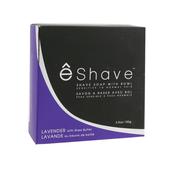 EShave Mydło do golenia w mydelniczce Shave Soap With Bowl - Lavender 100g/3.5ozProduct Thumbnail