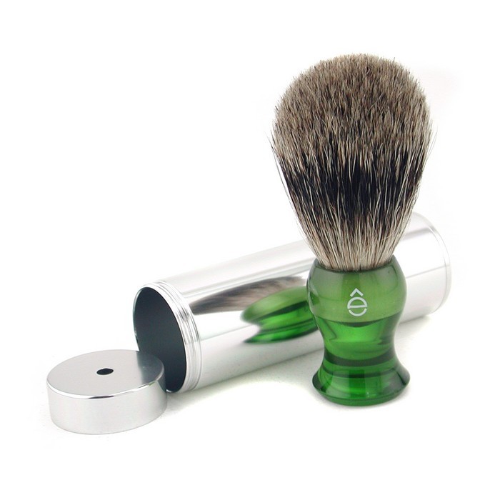 EShave Travel Brush Fine With Canister - Green 1pcProduct Thumbnail