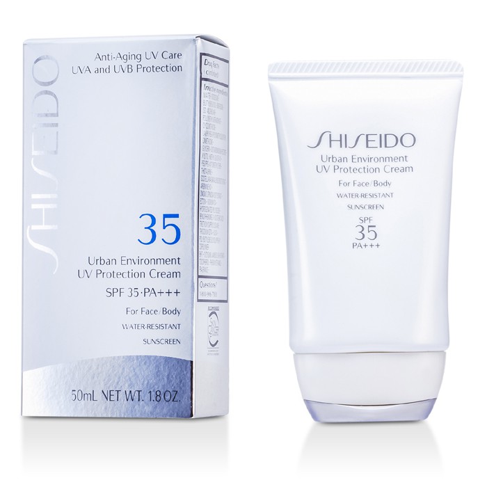 Shiseido ურბან ენვაირონმენთ UV დამცავი კრემი SPF 35 PA+++ (სახისა და ტანისთვის) 50ml/1.8ozProduct Thumbnail