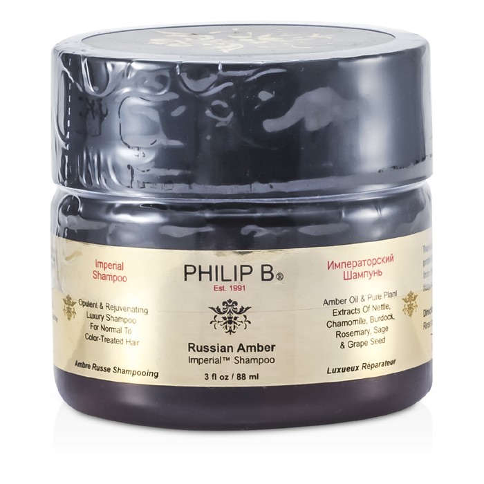 Philip B Russian Amber Imperial Shampoo (For Normal to Color-Treated Hair) 88ml/3ozProduct Thumbnail