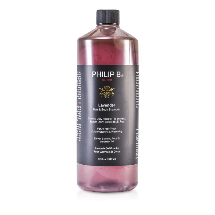 Philip B Lavender Hair & Body Shampoo (For All Hair Types, Color Protecting & Preserving) 947ml/32ozProduct Thumbnail