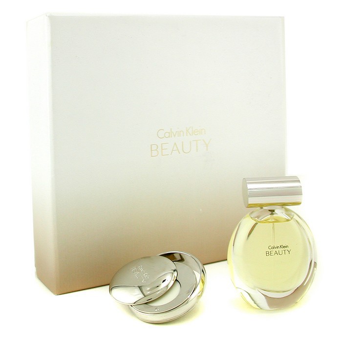 Calvin Klein Zestaw dla kobiet Beauty: Woda perfumowana EDP Spray 30ml/1oz + Perfumy w kompakcie 1.2g 2 sztukiProduct Thumbnail