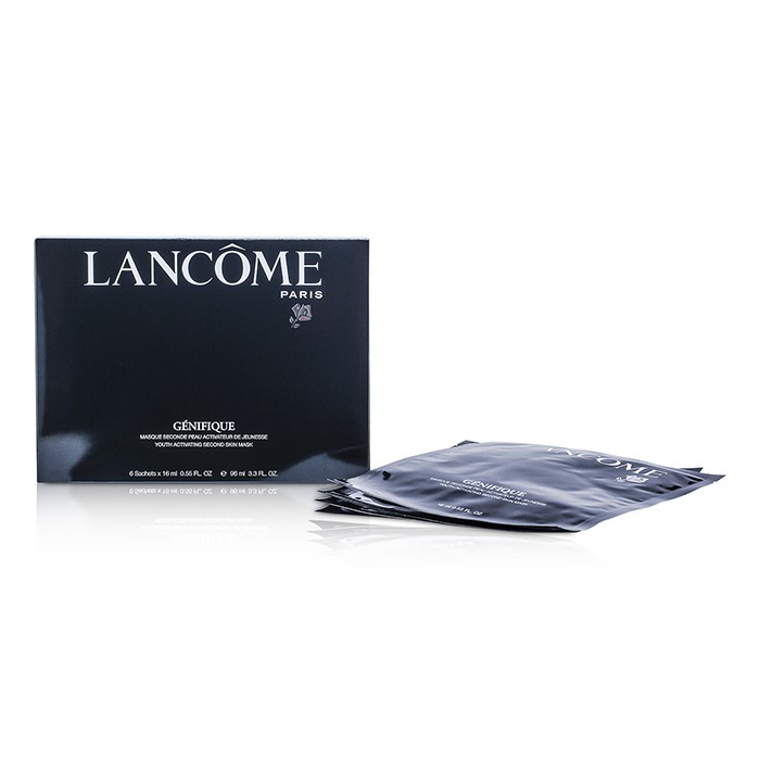 Lancome มาสก์ Genifique Youth Activating Second Skin ( ผลิตในญี่ปุ่น ) 6x16ml/0.55ozProduct Thumbnail