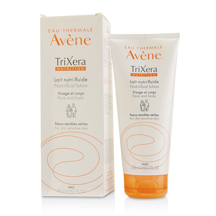 Avene TriXera Nutrition Nutri-Fluid Face & Body Lotion - For Dry Sensitive Skin (Box Slightly Damaged) 200ml/6.7ozProduct Thumbnail