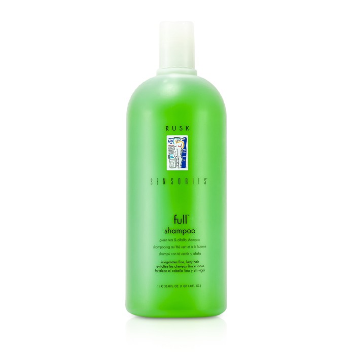 Rusk Shampoo Sensories Full Green Tea and Alfalfa Bodifying 1000ml/33.8ozProduct Thumbnail