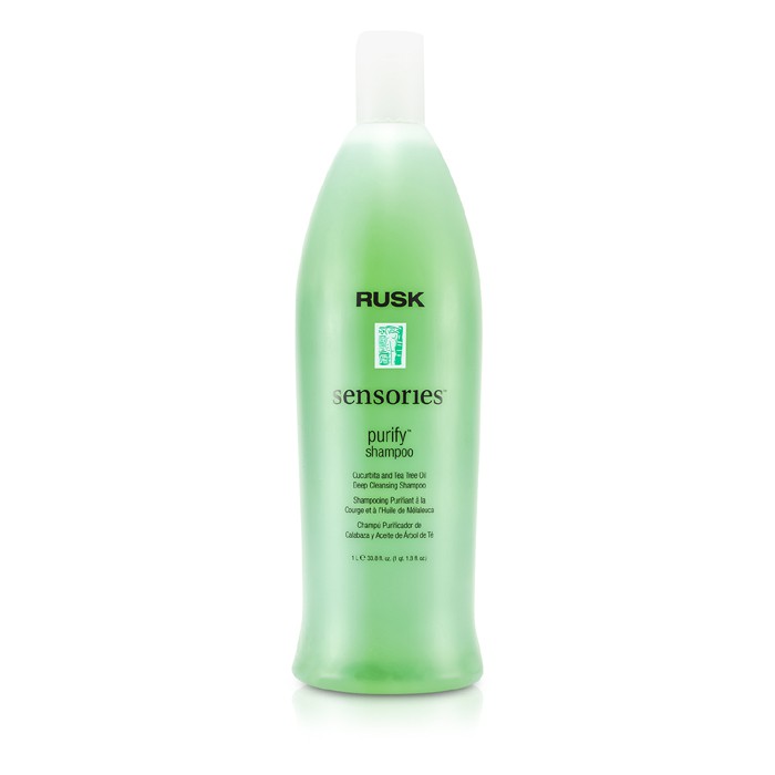Rusk Shampoo Sensories Purify Cucurbita and Tea Tree Oil Deep Cleansing 1000ml/33.8ozProduct Thumbnail