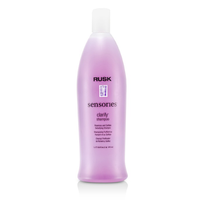 Rusk Sensories Clarify Rosemary and Quillaja Detoxifying Shampoo 1000ml/33.8ozProduct Thumbnail