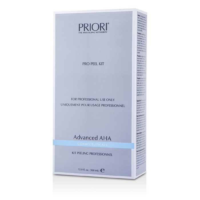 Priori Advanced AHA PRO Peel Kit (Salon Product) : Pre-Peel Solution + Multi-Layer Peeling Gel 2x180ml/6ozProduct Thumbnail