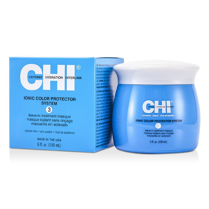 CHI 離子鎖色護理系列3 免沖洗髮膜 Ionic Color Protector System 3 Leave In Treatment Masque 150ml/6ozProduct Thumbnail