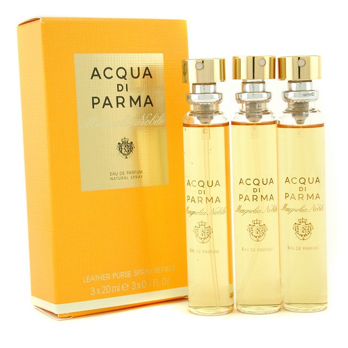 Acqua Di Parma Magnolia Nobile Leather Purse Spray Rezervă Apă De Parfum 3x20ml/0.7ozProduct Thumbnail