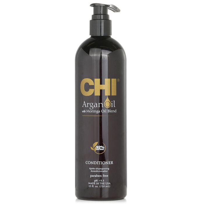 CHI Argan Oil Plus Moringa Oil Conditioner - Paraben Free 739ml/25ozProduct Thumbnail