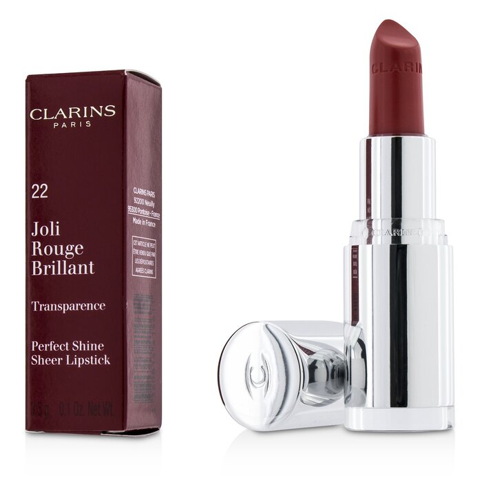 Clarins 克蘭詩 (嬌韻詩) 脣膏 Joli Rouge Brillant (Perfect Shine Sheer Lipstick) 3.5g/0.1ozProduct Thumbnail