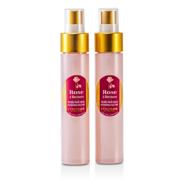 L'Occitane Duo z růží Rose Face Mist Duo: 2x hydratační mlha Rose 4 Reins Hydrating Face Mist 2x50ml/1.7ozProduct Thumbnail