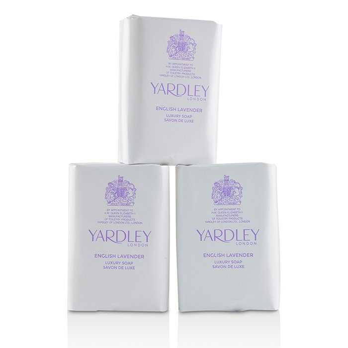Yardley London Sabonete English Lavender Luxury Soap 3x100g/3.5ozProduct Thumbnail