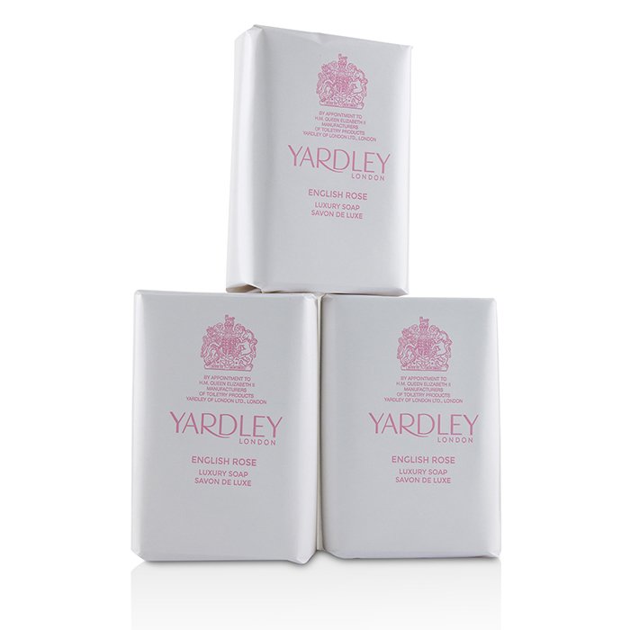 Yardley London English Rose Soap 3x100g/3.5ozProduct Thumbnail