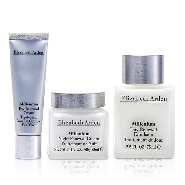 Elizabeth Arden Millenium Set: Day Renewal Emulsion + Night Renewal Cream + Eye Renewal Cream 3pcsProduct Thumbnail