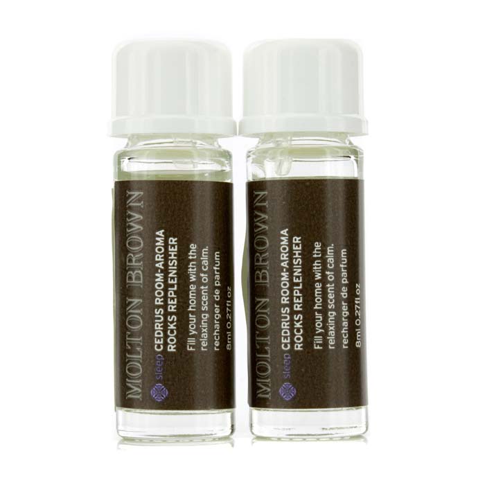 Molton Brown Creme Sleep - Cedrus Room Aroma Rocks Replenisher 2x8ml/0.27ozProduct Thumbnail