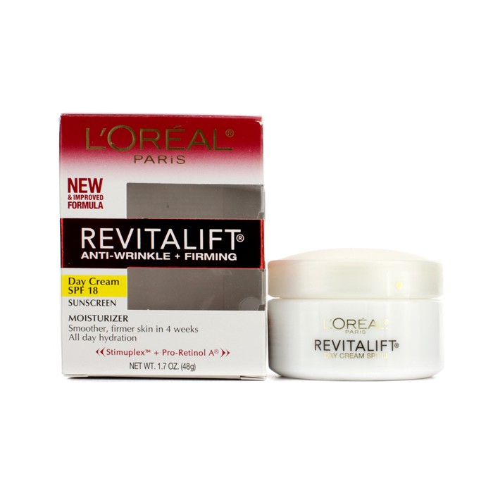 L'Oreal RevitaLift Anti-Wrinkle + kiinteyttävä päivävoide SPF 18 48g/1.7ozProduct Thumbnail
