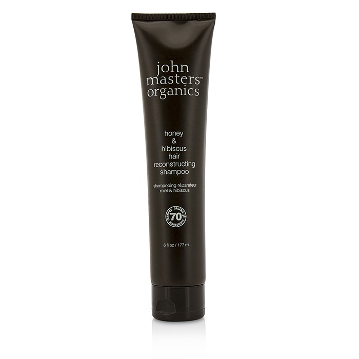 John Masters Organics Regenerujący szampon do włosów z miodem i hibiskusem Honey & Hibiscus Hair Reconstructor Shampoo 177ml/6ozProduct Thumbnail