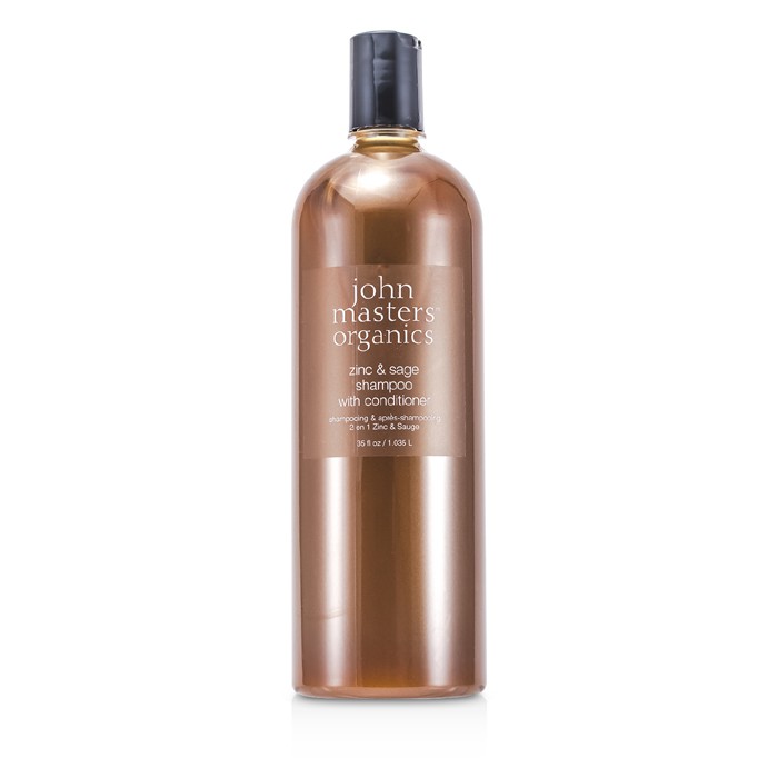 John Masters Organics Shampoo c/ Condicionador Zinco & Salvia 1035ml/35ozProduct Thumbnail