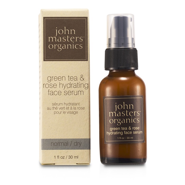 John Masters Organics Nawilżające serum do twarzy z zieloną herbatą i różą do skóry normalnej i suchej Green Tea & Rose Hydrating Face Serum (For Normal/ Dry Skin) 30ml/1ozProduct Thumbnail