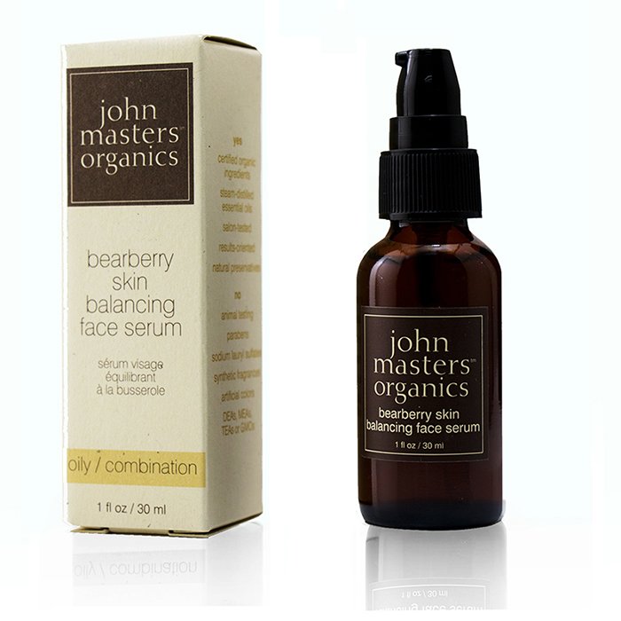 John Masters Organics Bearberry rasvaisen ihon tasapainottava kasvoseerumi ( rasvaiselle/yhdistelmäiholle ) 30ml/1ozProduct Thumbnail