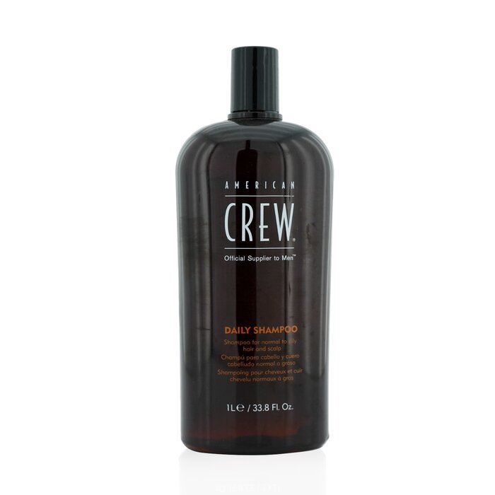 American Crew Men Daily Shampoo - For Normal to Oily Hair and Scalp (Bottle Slightly Dented) 1000ml/33.8ozProduct Thumbnail