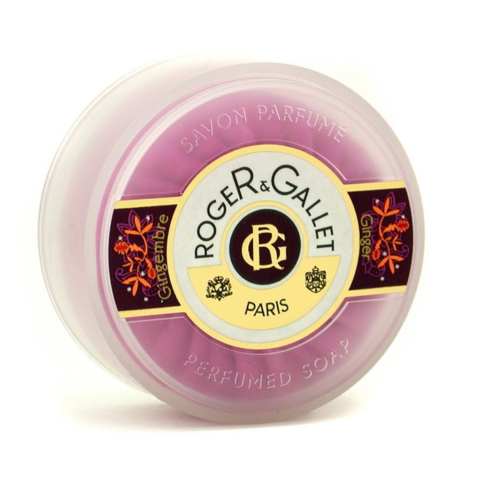 Roger & Gallet Gingembre ( gyömbér ) illatosított szappan ( tartóval ) 100g/3.5ozProduct Thumbnail