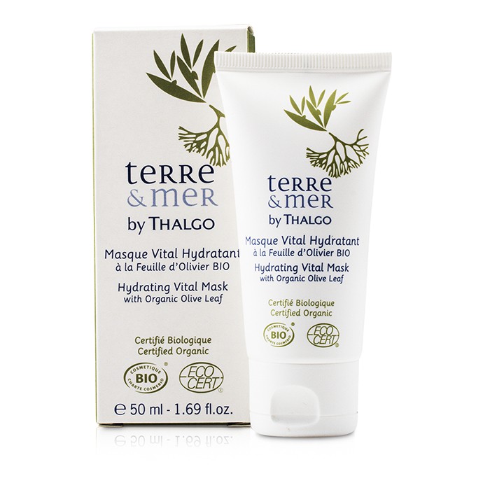 Thalgo Terre & Mer Hydrating Vital Mask With Organic Olive Leaf 50ml/1.69ozProduct Thumbnail