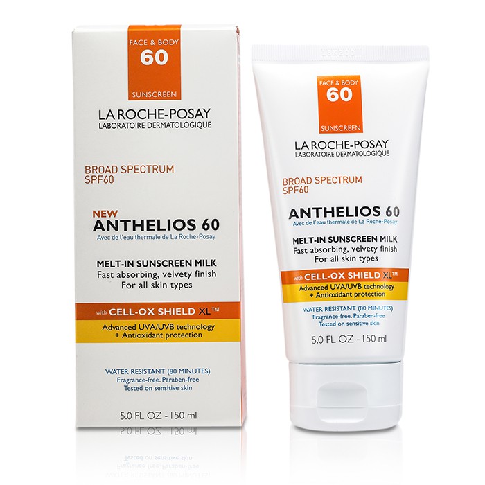 La Roche Posay Ochronna emulsja do twarzy i ciała Anthelios 60 Melt-In Sunscreen Milk (For Face & Body) (w lekko zniszczonym pudełku) 150ml/5ozProduct Thumbnail