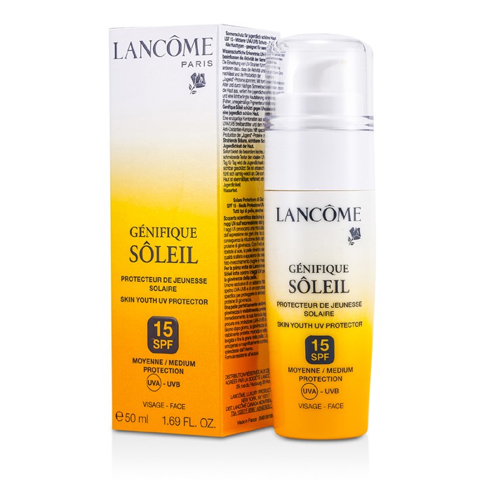 Lancome Genifique Soleil Skin Youth UV Beskytter SPF 15 UVA-UVB 50ml/1.69ozProduct Thumbnail