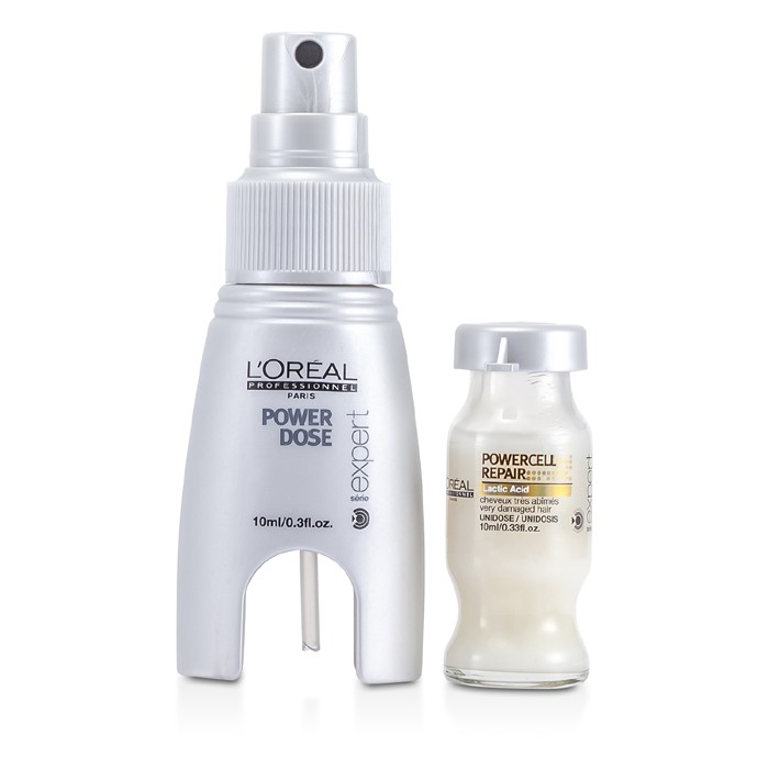 L'Oreal Professionnel Expert Serie - Powercell Repair jedna doza obnavljajućeg tretmana ( za jako oslabljenu kosu ) 30x10ml/0.33ozProduct Thumbnail