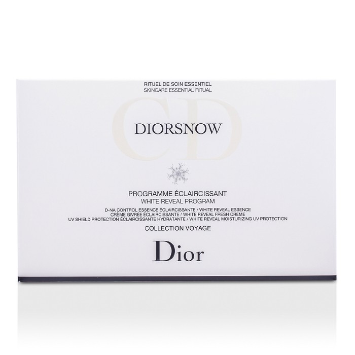 Christian Dior Diorsnow Գունաբաոցող Հավաքածու. Գունաբացող Նյութ + Թարմ Քսուք + Խոնավեցնող ՈՒՄ Պաշտպանող Միջոց SPF 50 + Պայուսակ 3pcs+1bagProduct Thumbnail