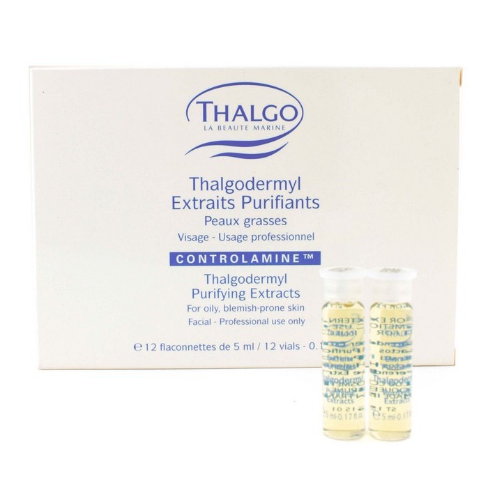Thalgo Thalgodermyl Purifying Extracts - Oily, Blemish-Prone Skin (Salon Size) 12x5ml/0.17ozProduct Thumbnail
