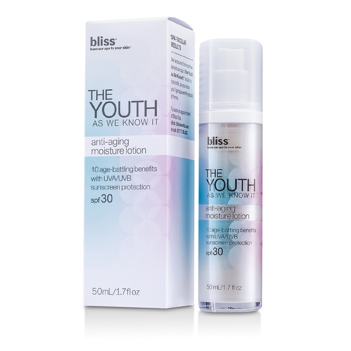 Bliss The Youth As We Know It Anti-Aging Moisture Lotion SPF 30 50ml/1.7ozProduct Thumbnail