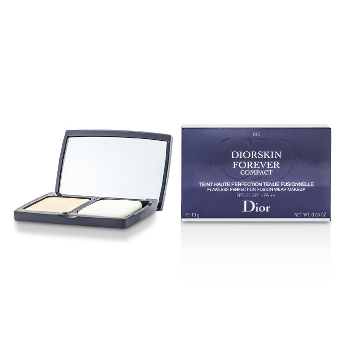 Christian Dior Diorskin Forever Compact Ochranný kompaktný púder s dlhotrvajúcim účinkom SPF25 – 010 Ivory 10g/0.35ozProduct Thumbnail