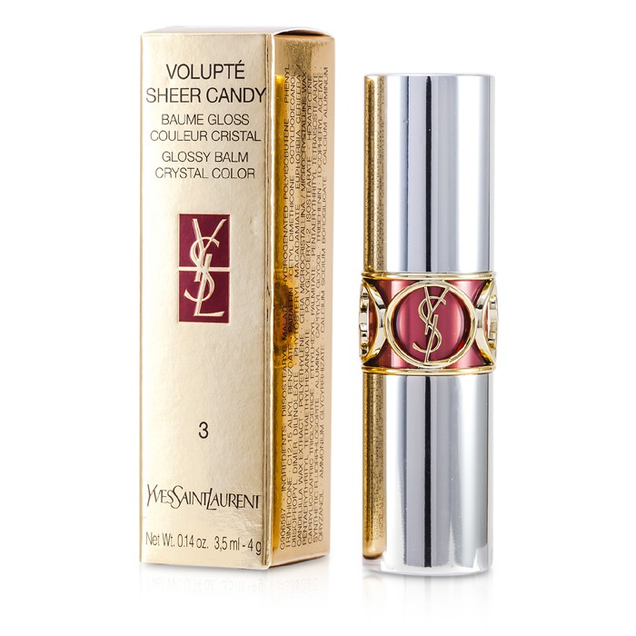 Yves Saint Laurent Batom Volupte Sheer Candy Lipstick ( Glossy Balm Crystal Color ) 4g/0.14ozProduct Thumbnail