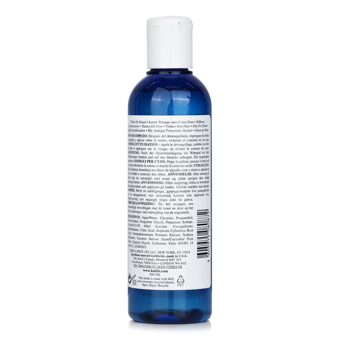 Kiehl's Ultra Facial Oil-Free Toner - For Normal to Oily Skin Types 250ml/8.4ozProduct Thumbnail