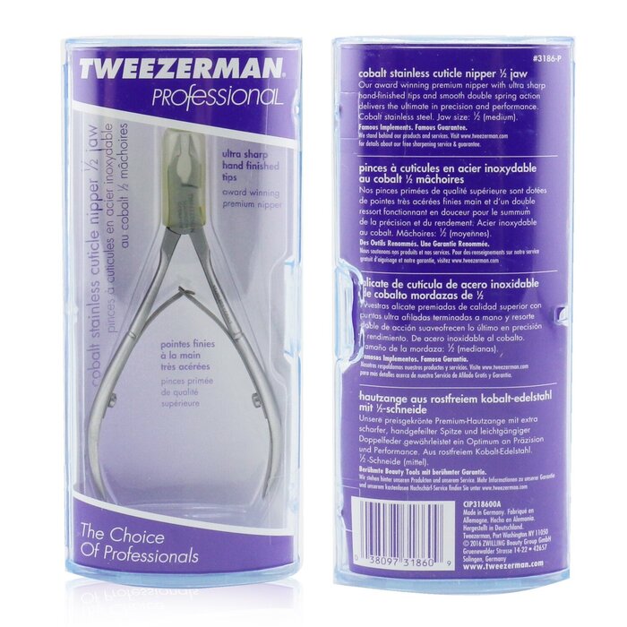 Tweezerman Professional Cobalt Stainless Cuticle Nipper Picture ColorProduct Thumbnail
