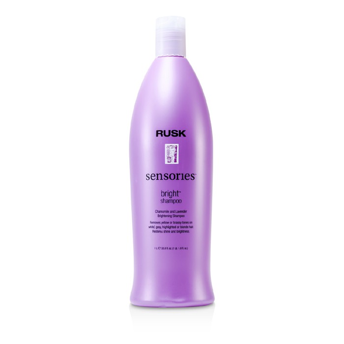 Rusk Rozświetlający szampon do włosów siwych, białych i szpakowatych Sensories Bright Chamomile and Lavender Brightening Shampoo 1000ml/33.8ozProduct Thumbnail