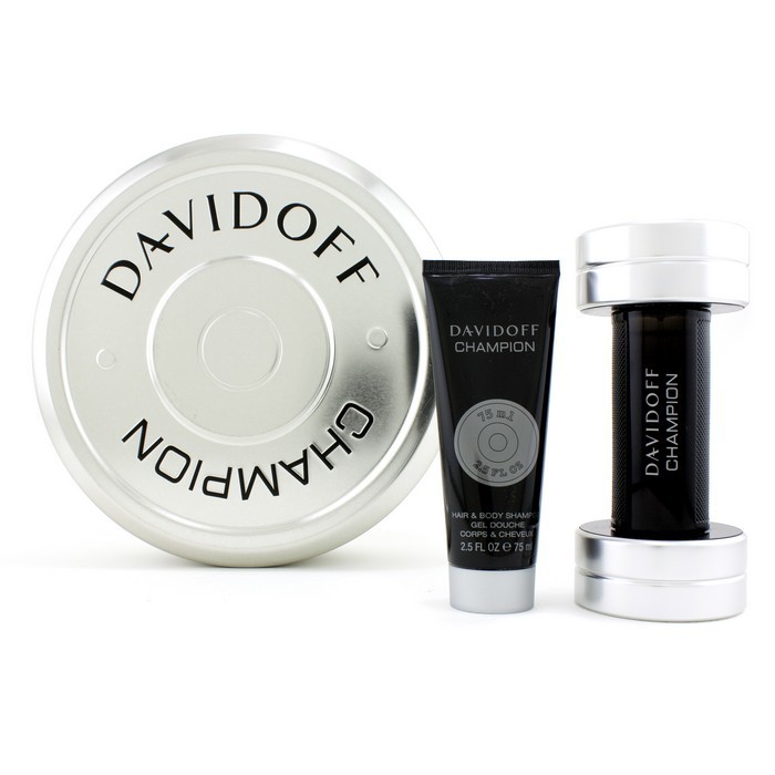 Davidoff Champion Coffret: Eau De Toilette Spray 50ml/1.7oz + Hair & Body Shampoo 75ml/2.5oz 2pcsProduct Thumbnail