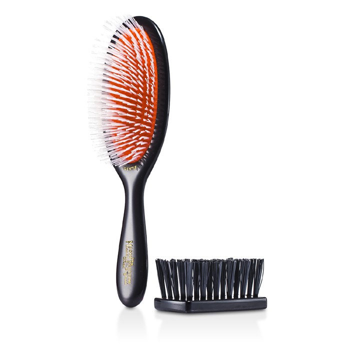 Mason Pearson Nylon - Gentle Nylon Medium Size Hair Brush ( Dark Ruby ) 1pcProduct Thumbnail