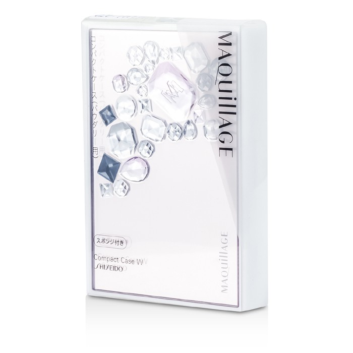 Shiseido Rozświetlający podkład w kompakcie Maquillage Powdery Foundation UV w/ Case W Picture ColorProduct Thumbnail