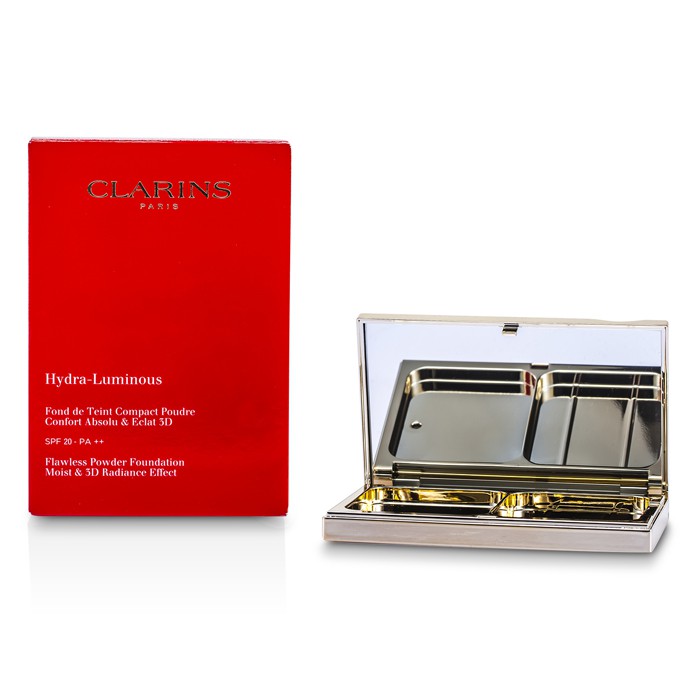 Clarins Puderniczka z lusterkiem Hydra Luminous Flawless Powder Foundation SPF 20 Case Picture ColorProduct Thumbnail