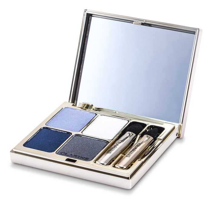 Clarins Eye Quartet Mineral Palette Paletka štyroch minerálnych očných tieňov – 04 Indigo 5.8g/0.2ozProduct Thumbnail