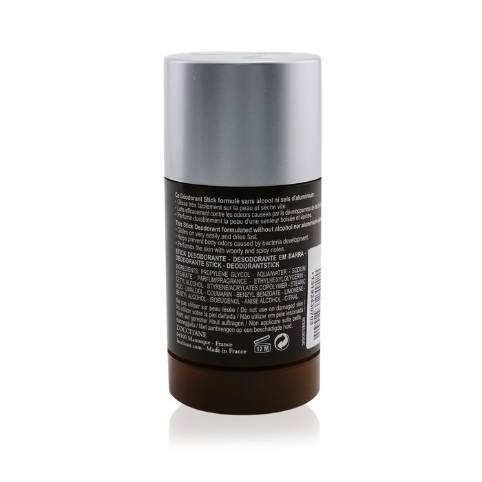 L'Occitane Eau Des Baux For Men Deodorant Stick (Case Slightly Damaged) 75g/2.6ozProduct Thumbnail