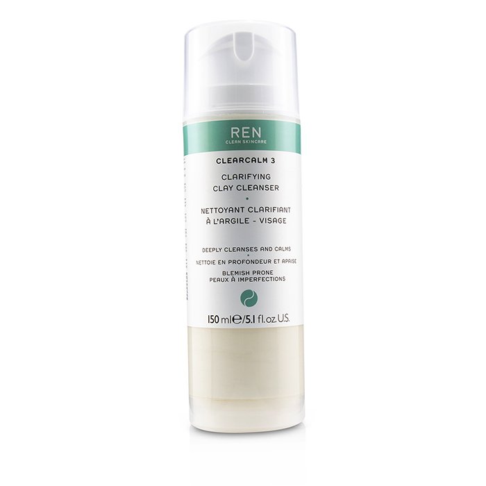 Ren Clearcalm 3 Clarifying Leirerens 150ml/5.1ozProduct Thumbnail