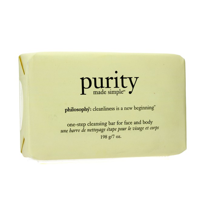 Philosophy Purity Made Simple One-Step Cleansing Bar For Face & Body 198g/7ozProduct Thumbnail