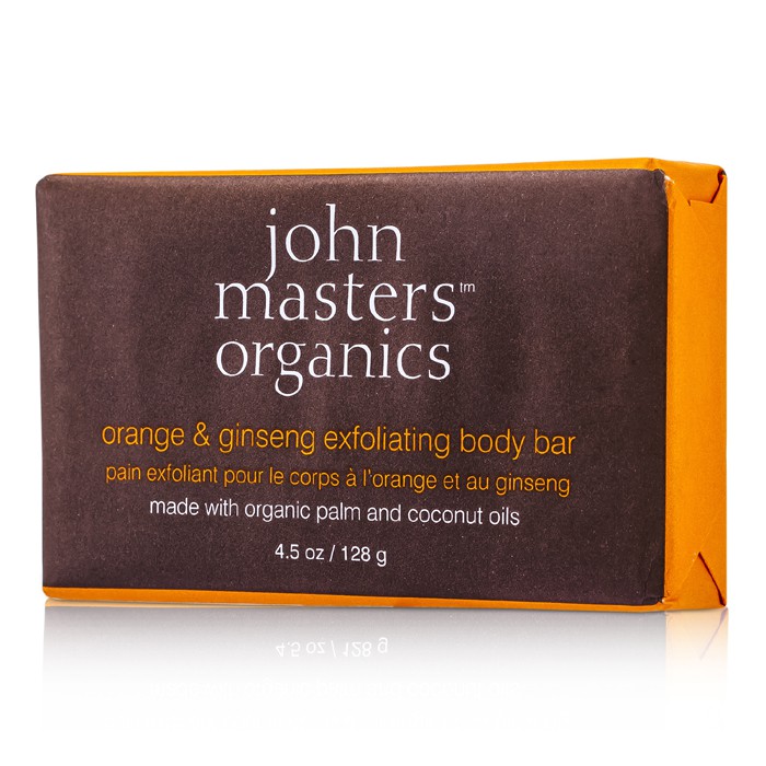 John Masters Organics Sabonete exfoliante Orange & Ginseng Exfoliating Body Bar 128g/4.5ozProduct Thumbnail