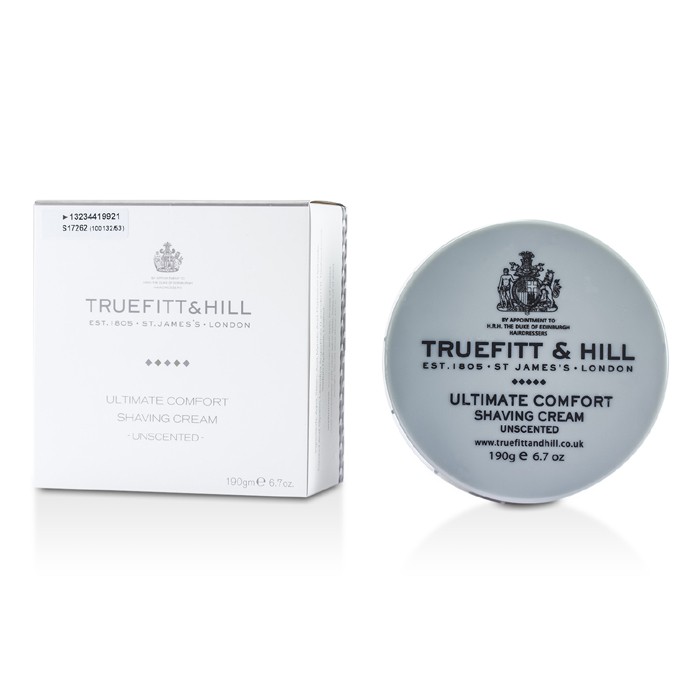 Truefitt & Hill Ultimate Comfort Shaving Cream - Unscented 170g/6ozProduct Thumbnail